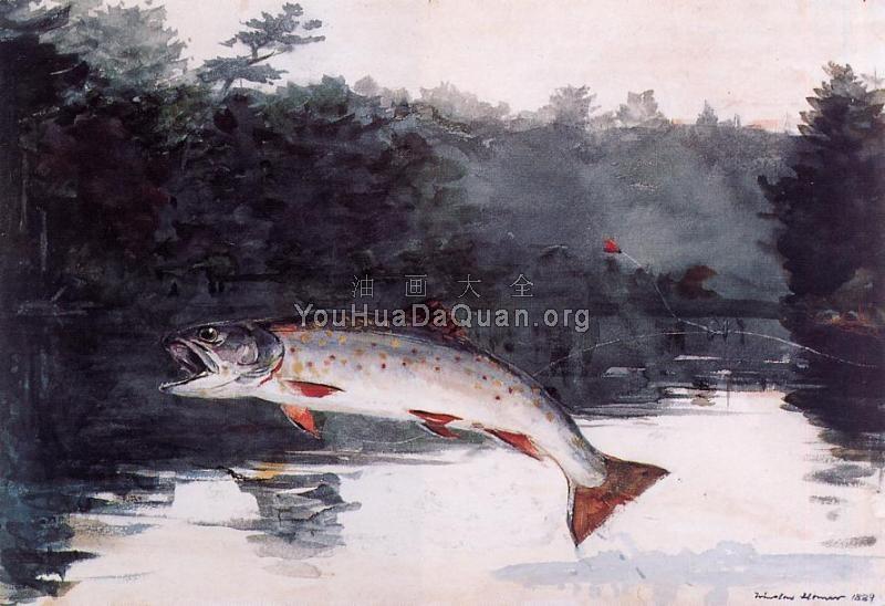 Leaping Trout - 温斯洛·荷默